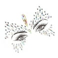 thumbnail image 3 of Autocollant Strass Brillant, Autocollant Strass Visage Paillettes Délicat Résistant à la Transpiration Auto-Adhésif pour Halloween pour Visage, 3 of 8