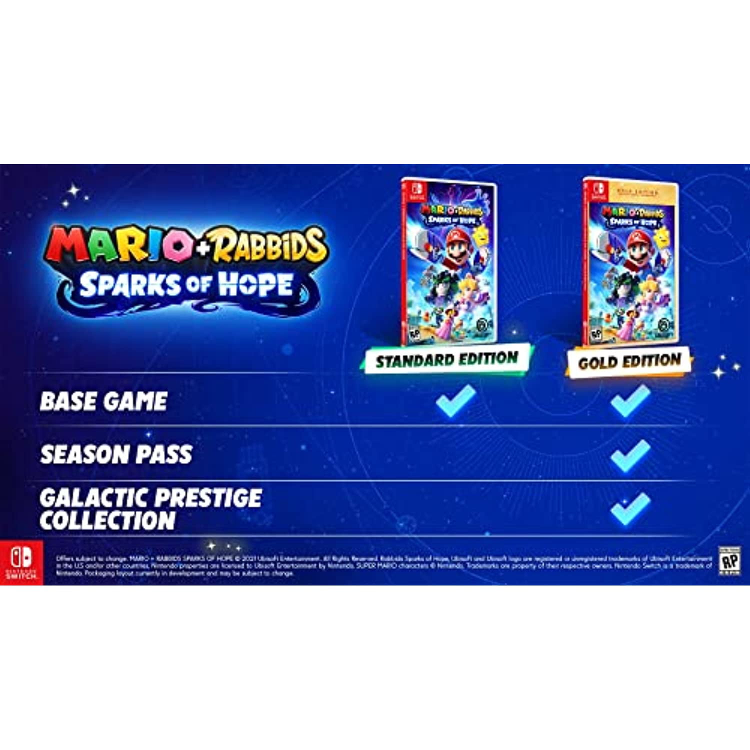 Mario + Rabbids Sparks of Hope (Limited Galactic Edition Deluxe