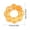 Orange-1PC, variant on Squeezing Malt Aurora Bracelet Ball - Flexible Wearable Relaxation Piece for Hand Stress Relief Home Office Desk Decor