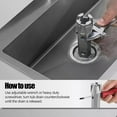 thumbnail image 2 of Tub-Drain Remover Wrench Tub Drain Wrench Tub Dual Drain Ended Drain Wrench, 2 of 9