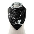 thumbnail image 2 of Châles Doux Mode Femmes Wrap Chaud Casual Impression Bouton Foulards Écharpe, 2 of 2