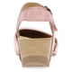 thumbnail image 5 of Sandalia Dansko Tiffani con cuña para mujer rosa 5,5-6 M EE. UU., 5 of 7