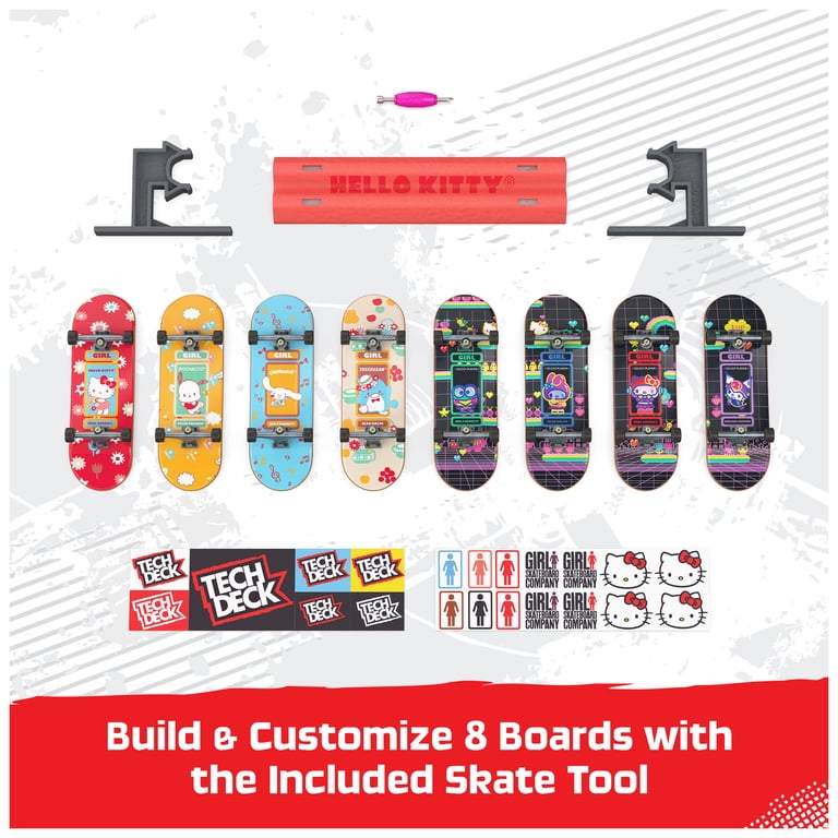 Tech Deck Powell Peralta Sk8shop Bonus Pack with Ramp, Includes 8