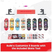 Tech Deck Powell Peralta Sk8shop Bonus Pack with Ramp, Includes 8 Fingerboards, for Ages 6 and up
