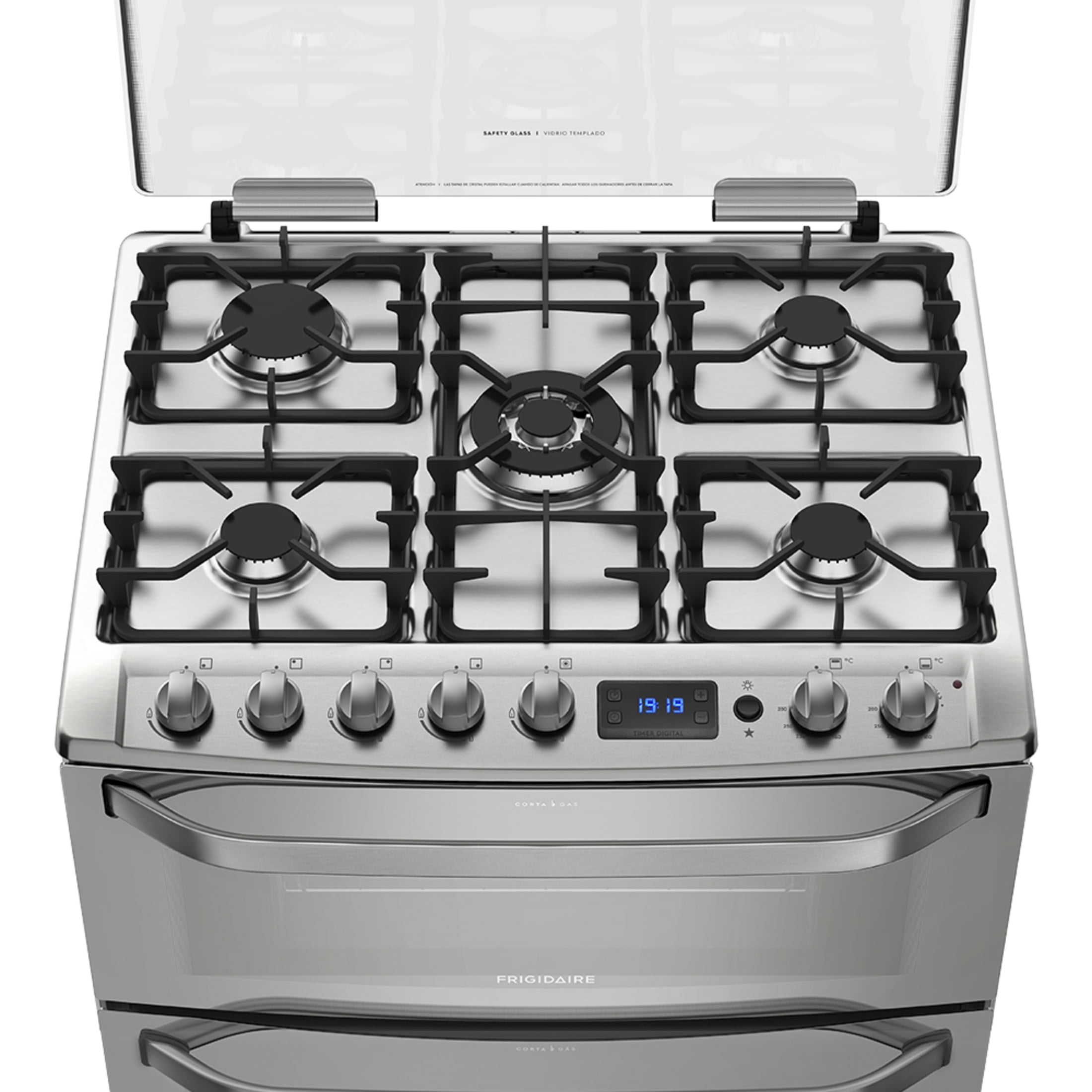 Frigidaire FKGI30ZTOBTG 30" Gas Range, 5 Burners, Triple Flame Burner