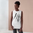 thumbnail image 4 of Effete Feline Claw Marks Scratch Unisex Barnard Tank, 4 of 4