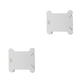 thumbnail image 4 of Bearachild 120 Pieces/Set Plastic Bobbins Thread Card Organizer Knitting Board Embroidery DIY Crafting for Household Beginner Blanco 4 x 3.7 x 0.2 cm 2Conjunto, 4 of 6
