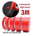 thumbnail image 1 of Coolmee Red Film Transparent High Temperature Resistant Double Sided Tape, 1 of 7