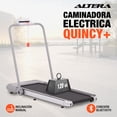 thumbnail image 2 of Caminadora Eléctrica Plegable 2 en 1 Quincy+ 3HP Compacta Para Casa, 2 of 10