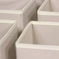 thumbnail image 4 of Diommell Paquete De 6 Cajas De Almacenamiento De Tela Plegables, Organizador De Cajones, Cestas De Tela, Contenedores, Divisores Para Ropa, Ropa Interior, Sujetadores, Calcetines, Lencería, Ropa, Colo, 4 of 5