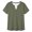 Army Green, variant on Laipiong Women Plus Size Tops 2026 Trendy Button Up V-Neck Short Sleeved Pullover Tee Shirts Dressy Casual Classic Fit Workout Clothes