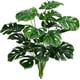 thumbnail image 1 of Hojas artificiales JAMW de palma Monstera falsa grandes resistentes a los rayos UV verde, 1 of 5