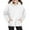 White, variant on Ashirexll Girls Hoodies Pullover Girls Long Sleeve Shirts Girls Hooded Sweatshirt Long Sleeve Pullover Kids Fleece Sweatshirts For 5-14 Years
