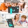 thumbnail image 3 of BMOUO Case for iPad Air 11-inch M4 (2026) / M3 (2025) / M2 (2024), iPad Air 5th (2022) / 4th Generation (2020) 10.9 Inch, Shockproof Protective Cover Case with Built-in Stand / Pencil Holder, Pink, 3 of 6