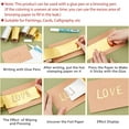 thumbnail image 4 of 5 Rolls 5 Colors Hot Foil Stamping Paper Heat Transfer Foil Paper 9.85Ftx5.9inch Hot Foil Sheets Hot Foil Paper Rolls for DIY Craft Embossing Scrapbooking Cards, 4 of 5