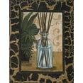 thumbnail image 2 of Hakimipour, Tiffany 20x24 Black Ornate Wood Framed with Double Matting Museum Art Print Titled - Golden Jungle Bath II, 2 of 4