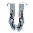 thumbnail image 1 of Calcetines térmicos de invierno con carga USB y calefacción para pies completos Calcetines térmicos eléctricos para esquí, 1 of 5
