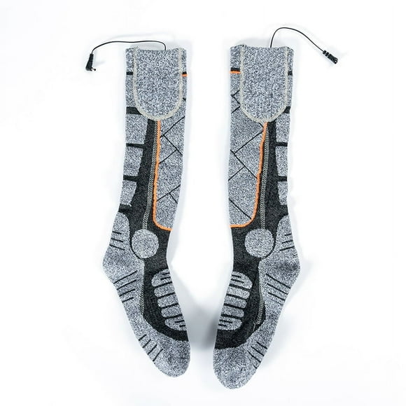 Calcetines térmicos de invierno con carga USB y calefacción para pies completos Calcetines térmicos eléctricos para esquí