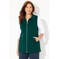 thumbnail image 3 of Catherines Women's Plus Size Suprema Studio Zip Front Vest, 3 of 6