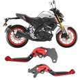 thumbnail image 1 of Motorcycle Brake Lever, CNC Aluminium Clutch Handle with 6 Adjustable Angles, Ergonomic Design for YZF R125 2014-2022, 1 of 7