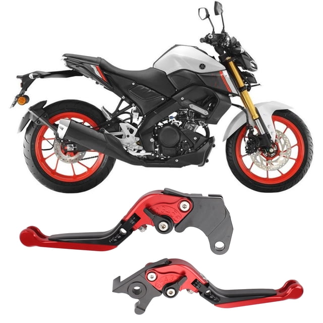 Motorcycle Brake Lever, CNC Aluminium Clutch Handle with 6 Adjustable Angles, Ergonomic Design for YZF R125 2014-2022