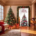 thumbnail image 4 of JJKBVCLO Custom Printed Door Curtains Fabric Hanging Tapestry For Home And Room Divider Privacy Screen, 4 of 5