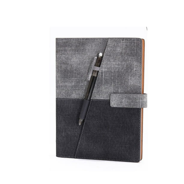 Strathmore Calendar 2023 Smart Reusable Notebook with 1 Frixion Pen & 1 Microfiber Cloth Deep Space Gray Cover Executive