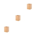 thumbnail image 4 of Monstrate Wooden Pencil Stationery Organizer, Square Cup Desk Black Decoration, Holder, Wood, Walnut for Stationery, Make Type1 NO1, 4 of 6