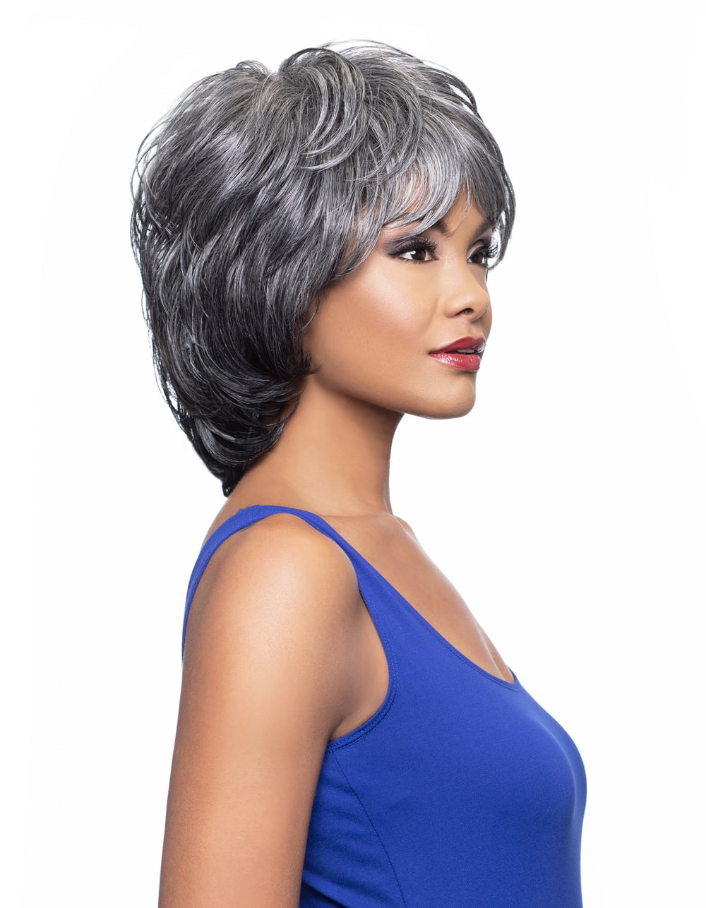 Foxy Silver Kimberly Wig Syn - Color 3T280 - Walmart.com