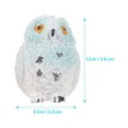 thumbnail image 2 of Raindrops 4Pcs Unique Resin Owl Statue Decoration Assorted Color 3.00X2.50X2.50Cm, 2 of 6