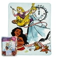 thumbnail image 6 of Disney Princess Throw Blanket, Silk Touch, 46x60, Muticolor, 100% Polyester, 1 Each, 6 of 9