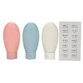 thumbnail image 1 of Travel Bottles, Durable Portable Empty Shampoo Tubes, For Shampoo Shower Gel, 1 of 8