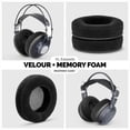 thumbnail image 3 of Brainwavz XL Large Velour Replacement Memory Foam Earpads - Suitable for Many Other Large Over The Ear Headphones -, 3 of 5