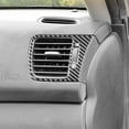 thumbnail image 3 of Carbon Fiber for Legacy/ 2005-2009 Center Console Side Air Outlet Vent Trim Cover Interior Accessories, 3 of 5
