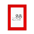 thumbnail image 1 of I am 88 years old Age Elderly Picture Display Art Red Photo Frame, 1 of 4