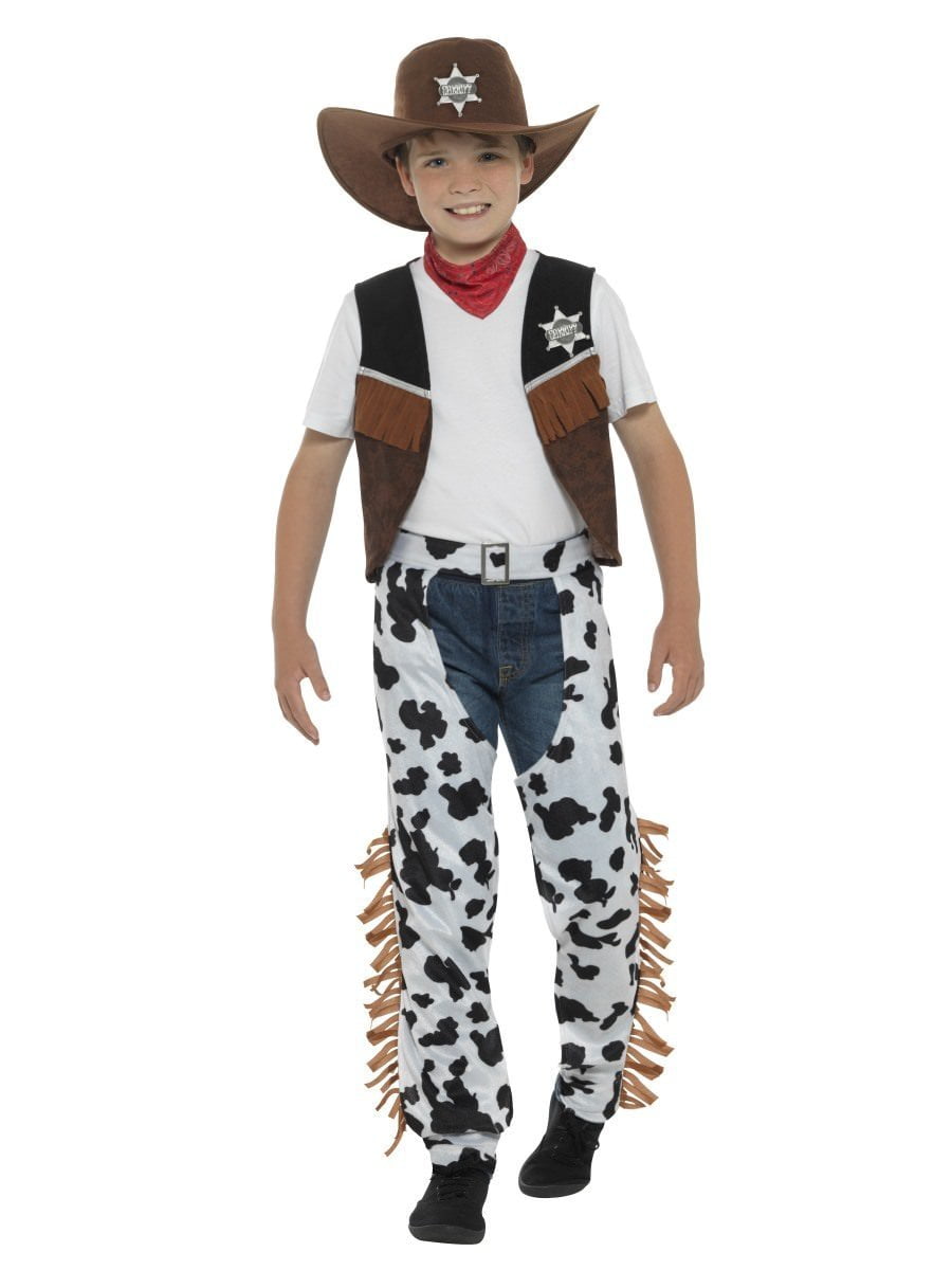 Texan Cowboy Costume Wild West Child 