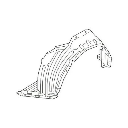 Genuine OE Mitsubishi Fender Liner - 5370A926