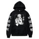 thumbnail image 2 of Sudadera con capucha de anime japonés, forro polar, unisex, ropa deportiva informal, 2 of 5