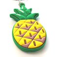thumbnail image 2 of LAICAIW Pineapple Rubber Keychain Soft Pine Apple PVC Double Sided Car Keys Fob Accessory, Pineapple Rubber, One Size, 2 of 6