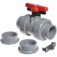 thumbnail image 1 of Spears PVC Ball Valve, EPDM Seals, 1" Socket x NPT Female, 1 of 4