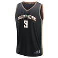 thumbnail image 2 of Youth Fanatics Natasha Cloud Black New York Liberty Explorer Edition Fast Break Replica Jersey, 2 of 3