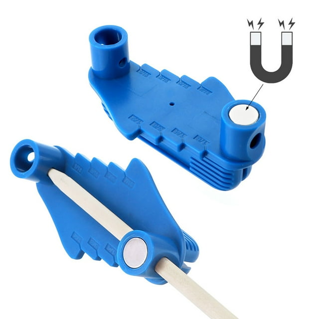 Amdohai Woodworking Center Line Finder Scriber with Magnet Multifunctional Inch Center Offset Line Marking Gauge Scribe Tool