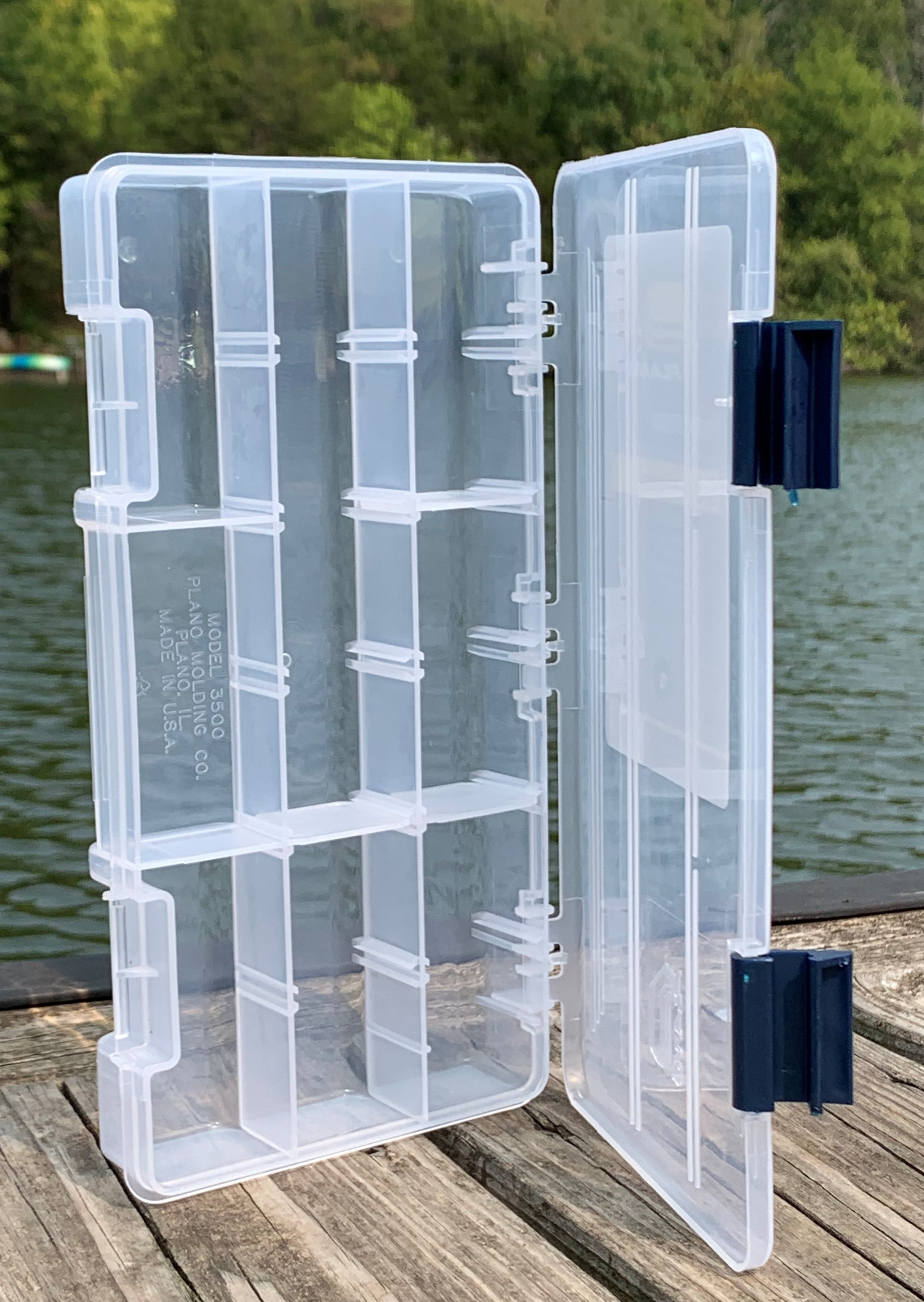 Plano Six-Compartment Tackle Organizer - Clear - P/N 344860 - ProPride Hitch