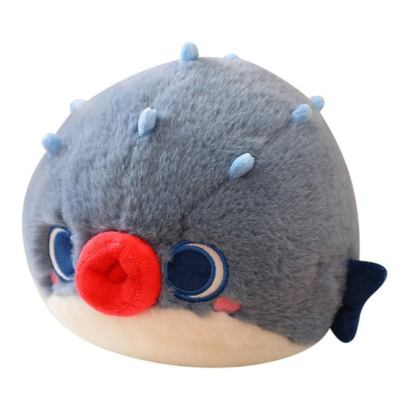Crocodile Plush Toy Puffer Fish Doll Stuffed Animal Cushion Pillow Boys and Girls Toy or Children's Gift