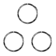 thumbnail image 2 of Anillo Parachoques Cubierta Caja Bisel Acero Inoxidable 3 Piezas (para ​​7X), 2 of 4