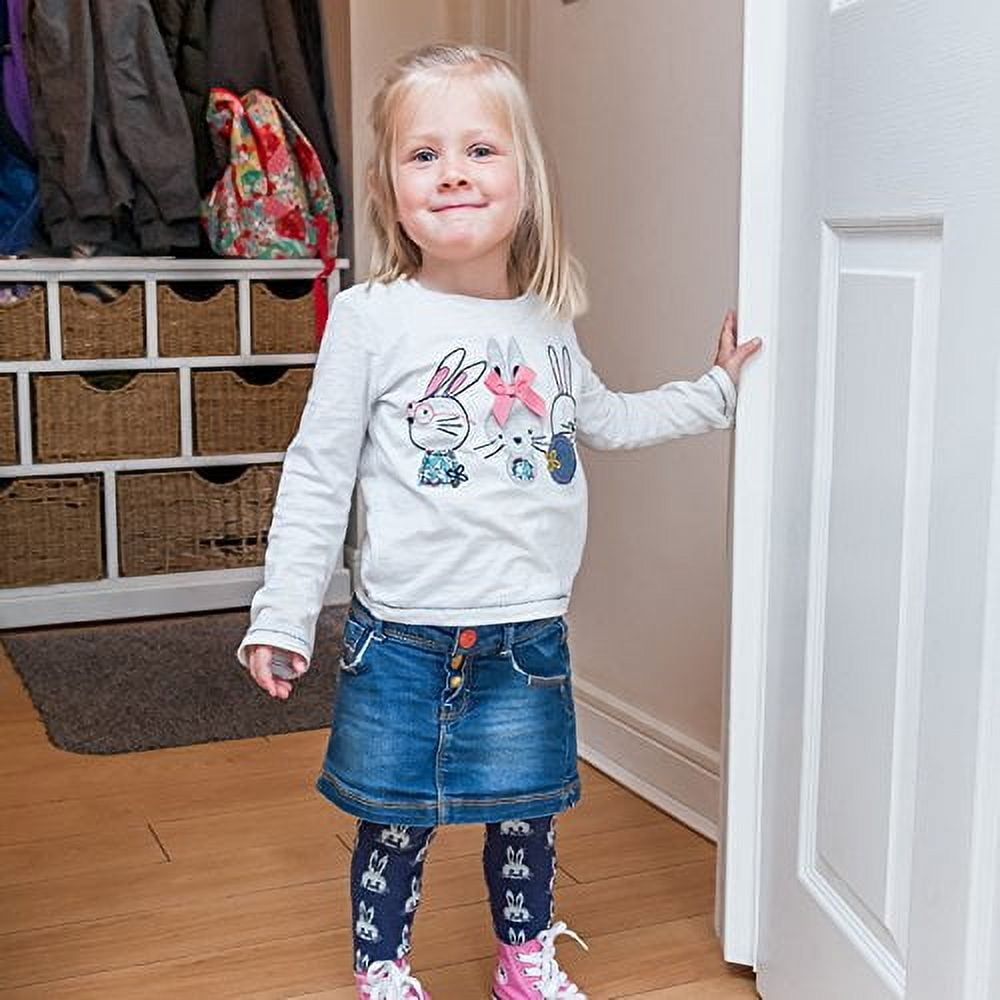 Cardea Child Safety Door Finger Pinch Guard Hinge Protectors Pack - White … (Single Pack)