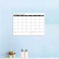 thumbnail image 4 of Calendar Message Board Rewritable Magnetic Whiteboard Refrigerator Calendar Message Board Monthly Planner Board, 4 of 8