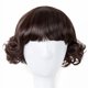 thumbnail image 2 of Peluca de fibra química para niños, cabello corto y rizado, peluca para niñas de 3 a 8 años, peluca de rendimiento, 2 of 3