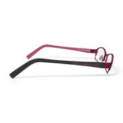 Walmart Youth FM13060 Rectangular Prescription Eyeglasses with Case, Matte Red