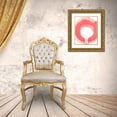 thumbnail image 3 of Kimberly, Allen 26x32 Gold Ornate Wood Framed with Double Matting Museum Art Print Titled - Agate Coral 1, 3 of 4